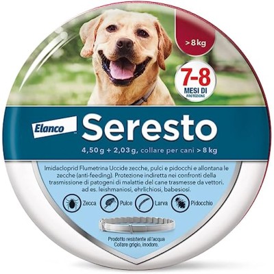 Seresto collare antiparassitario per cani oltre 8 kg - ParafarmaciaCimino.it