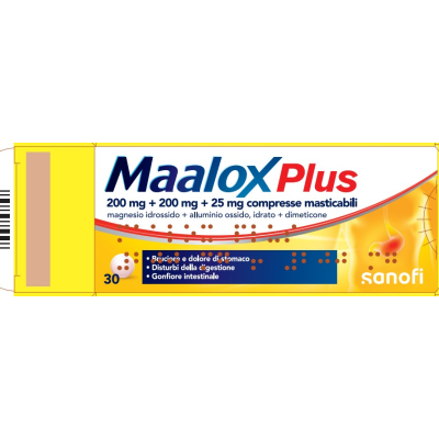 Maalox Plus*30Cpr Mast - ParafarmaciaCimino.it