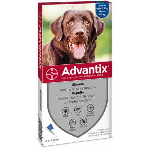ADVANTIX SPOT ON*4PIP 25-40KG
